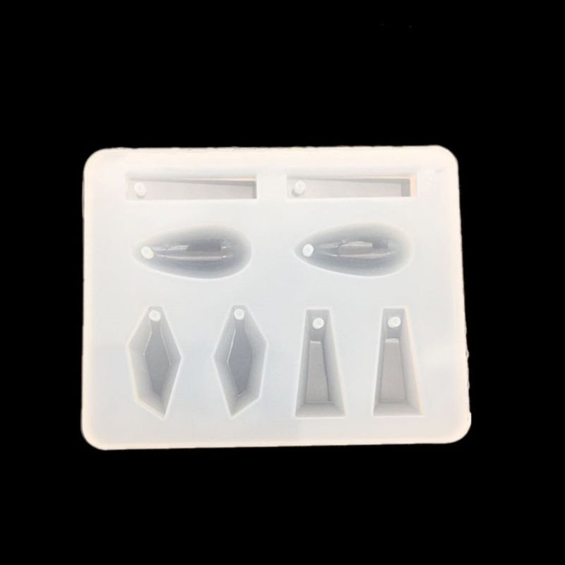 [Hàng mới về] 4 Khuôn silicon dùng làm trang sức hình kim tự tháp