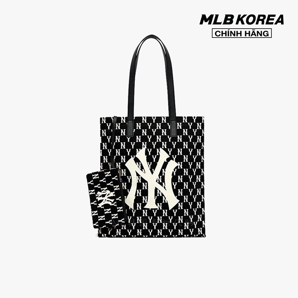 MLB - Túi tote chữ nhật Monogram 3AORL011N-50BKS