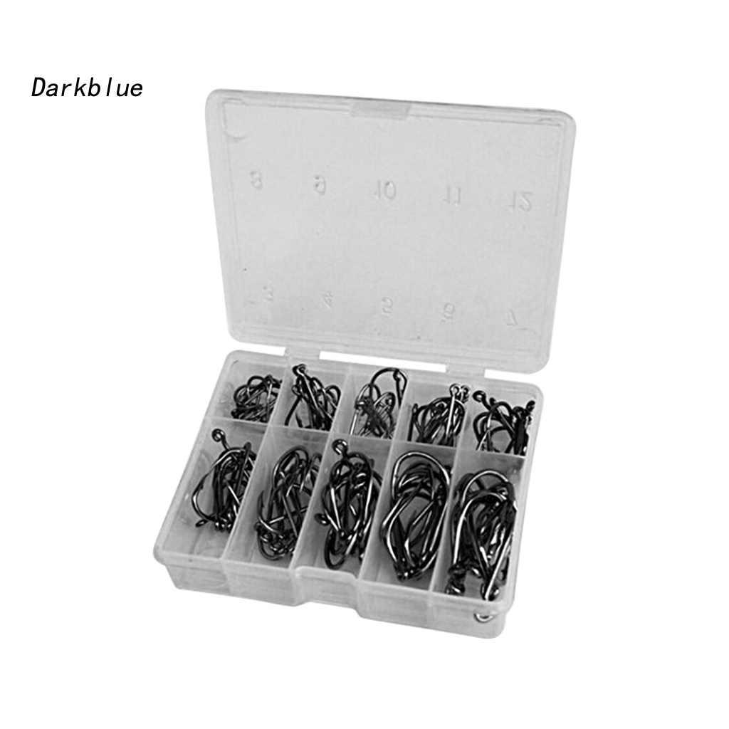 Bộ 100 Móc Câu Cá Chất Lượng Cao