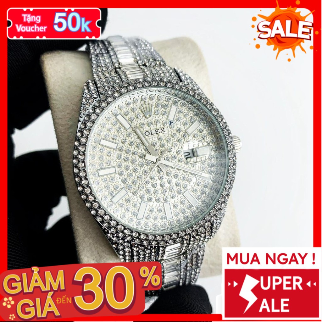 Đồng hồ nam - Đồng Hồ Dây Thép Chống Nước Chống Xước Máy Chuẩn Chất Liệu Cao Cấp Bảo Hành 6 Tháng 283 - 1199 Watches | BigBuy360 - bigbuy360.vn