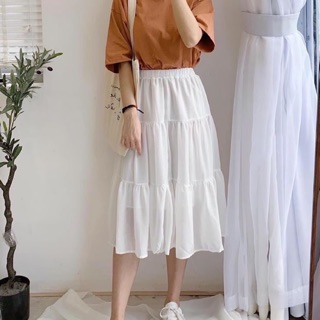 Chân Váy Nữ siêu xinh.Chân váy vintage 2 lớp 3 tầng (kèm ảnh chụp)
