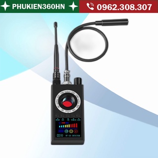 Máy dò thiết bị nghe lén, camera, gps, từ trường k19 rf detector