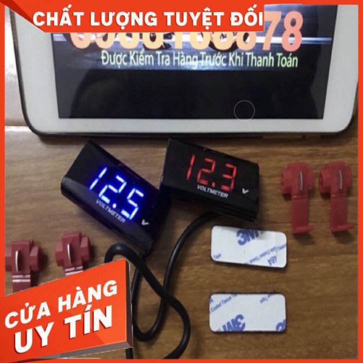 Đồng Hồ Đo Vol Bình Ác Quy Rizoma ( Hàng Loại 1)