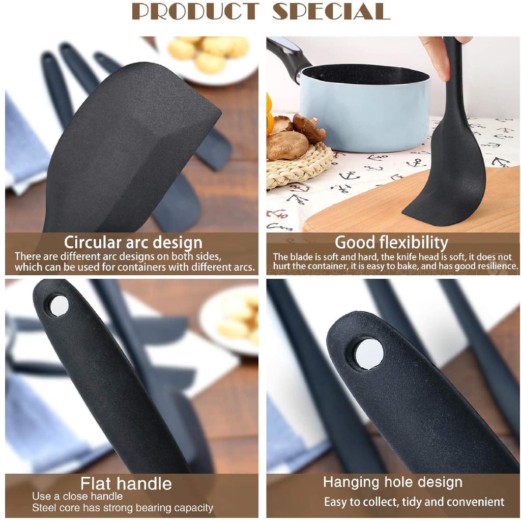 Cây Vét Bột Làm Bánh Bằng silicone Chống Dính