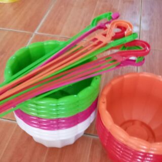 20 chậu treo 15cm x22cm đẹp giá rẻ