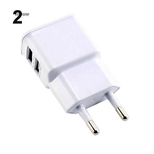 Củ sạc 5V 2A 2 cổng USB cho iPhone Samsung iPad iPod