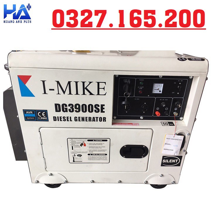 Máy Phát Điện Chạy Dầu 3Kw I-MIKE DG3900SE
