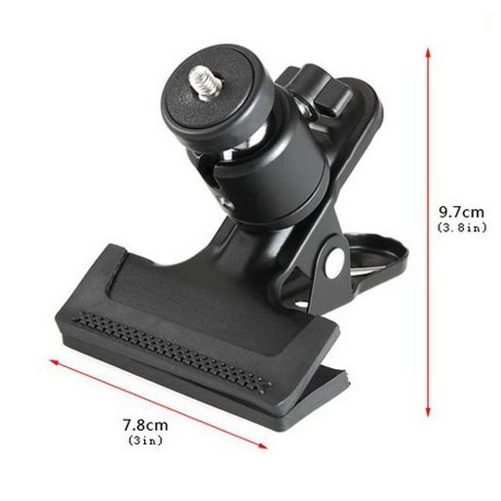 Kẹp bàn tripod gimbal có đầu bi gắn chân máy ảnh xoay 360 độ vit 1/4 - hàng chính hãng Refutuna