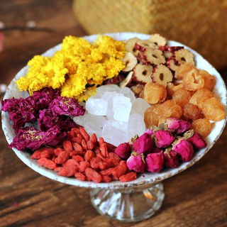 TRÀ CÚC VÀNG HOA HỒNG ( TRÀ QUÝ PHI)