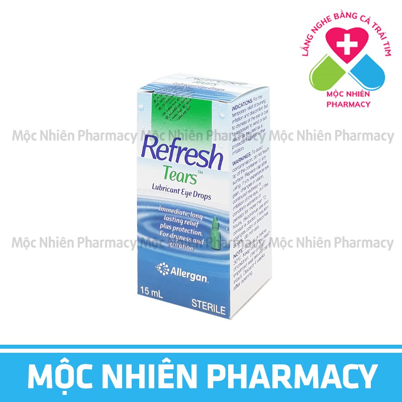 [CHÍNH HÃNG] Refresh Tear Nước Mắt Nhân Tạo Chống Khô Mắt, Mỏi Mắt