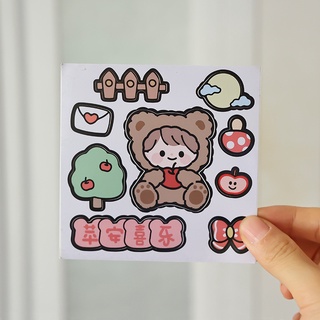 Sticker dán dễ thương ( giao ngẫu nhiên )