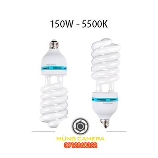 Bóng đèn chụp ảnh highlight 150W 5500K hỗ trợ studio chuyên nghiệp