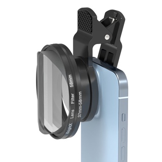 Lăng Kính Macro HD Góc Rộng 58mm Kẹp Điện Thoại Thông Dụng