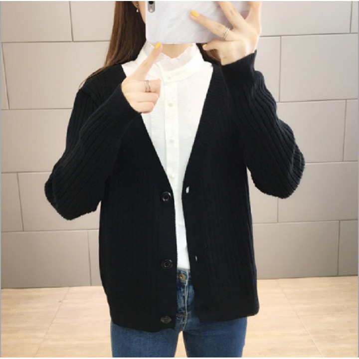 Áo khoác len cardigan nữ