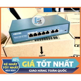 Switch PoE⭐FREESHIP⭐Aptek SF1052P [5 Port (Cổng) PoE - AI Thông minh]