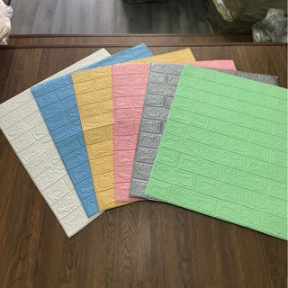 Xốp Dán Tường Trắng 3D 77cm x70cm Sỉ Lẻ Giá Rẻ Nhất