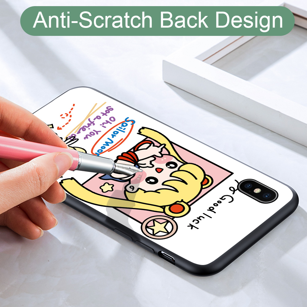 Samsung Galaxy J8 J7 2015 2016 2017 2018 Pro Core Prime Plus C8 C7 J710 J730 J7310 J700 cho Anime Cartoon Totoro Pikachu Sailor Moon Luffy Choba Crayon Shin-chan Soft Phone Case Shockproof Casing Cover Back Cases Ốp lưng điện thoại