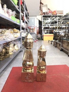 Tháp Ngũ Hành  sat khí bằng đồng vật phẩm phong thuỷ