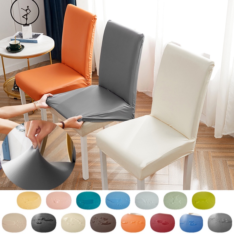 Vỏ Bọc Ghế Ngồi Bằng Da PU Dày Dặn Co Giãn Chống Nước