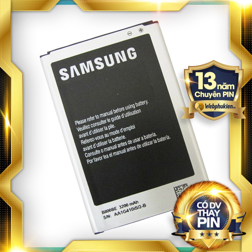 Pin Zin cho Samsung Galaxy Note 3 (N9000) - 3200mAh