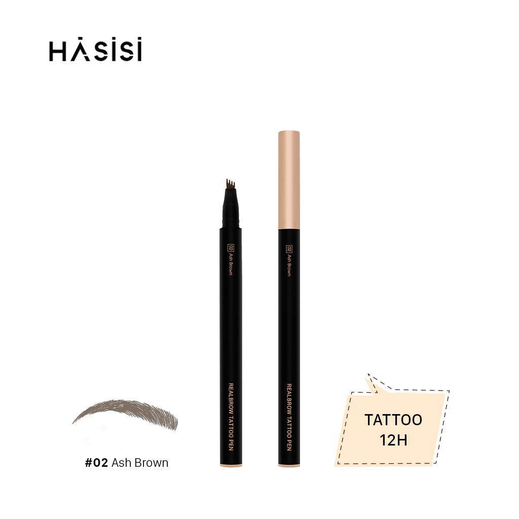 🤩🤩🤩 Bút Kẻ Chân Mày 4D Dạng Sợi VACOSI NATURAL STUDIO REAL BROW TATTOO PEN