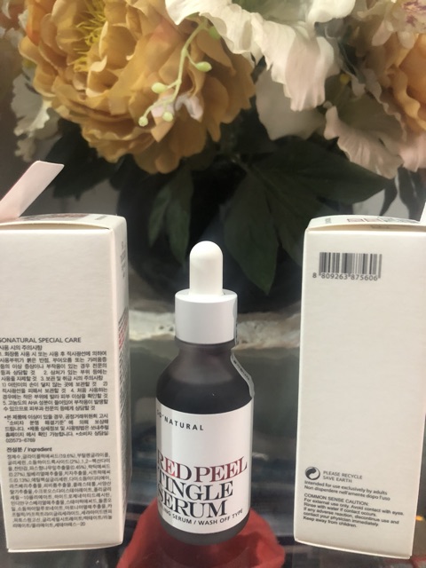 Red Peel Tingle Serum – Thay da sinh học, không bong tróc da