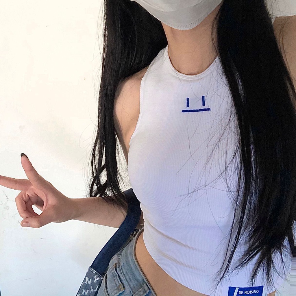 ⊙♛Áo Thun Thể Thao Không Tay Dáng Ôm Thời Trang Mùa Hè Hàng Mới Dành Cho Bạn Nữ