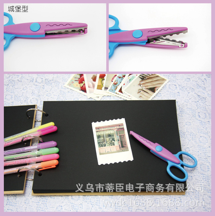 Kéo cắt giấy thủ công sáng tạo vui nhộn dành cho bé DIY
