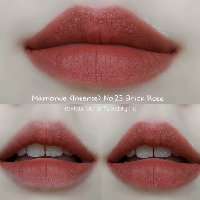 Son Mamonde Intense creamy tint 23 Brick rose | BigBuy360 - bigbuy360.vn