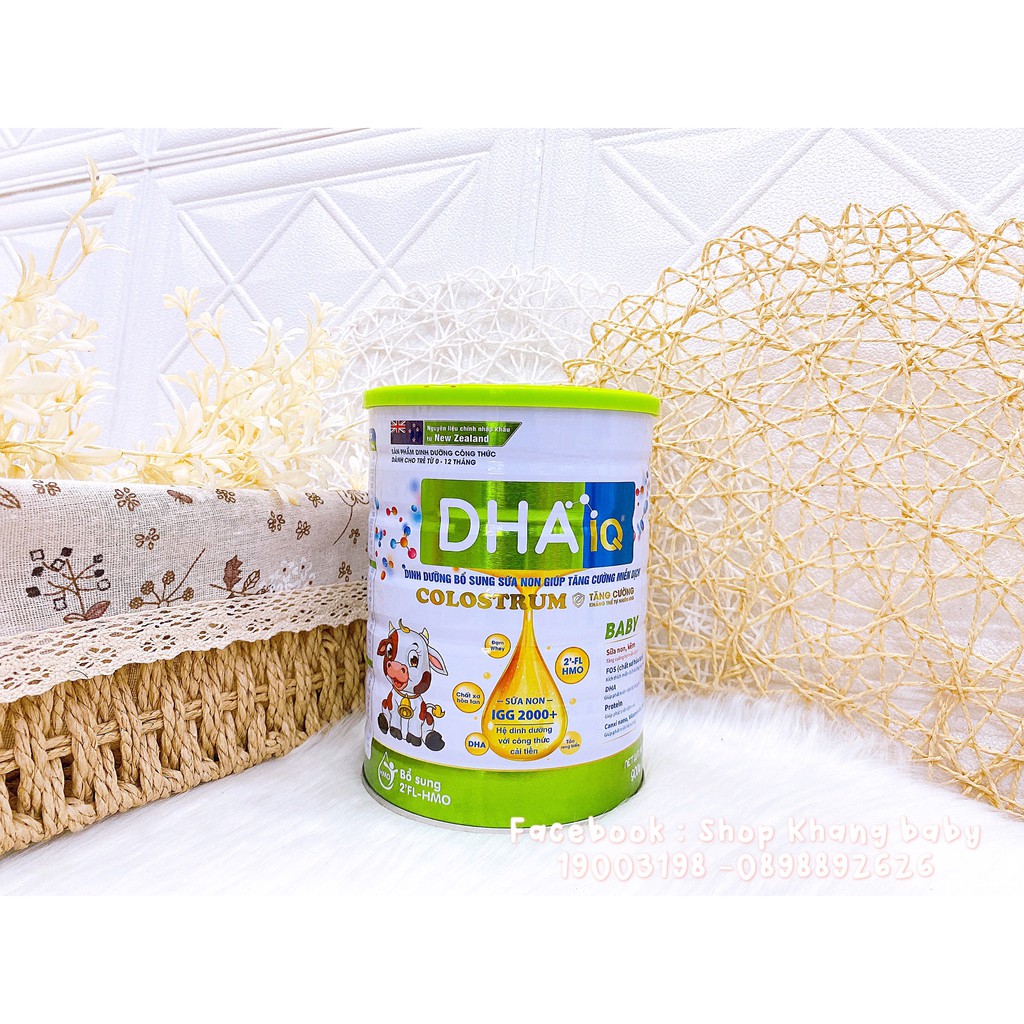 Sữa bột DHA IQ 900g - Shop Khang Baby