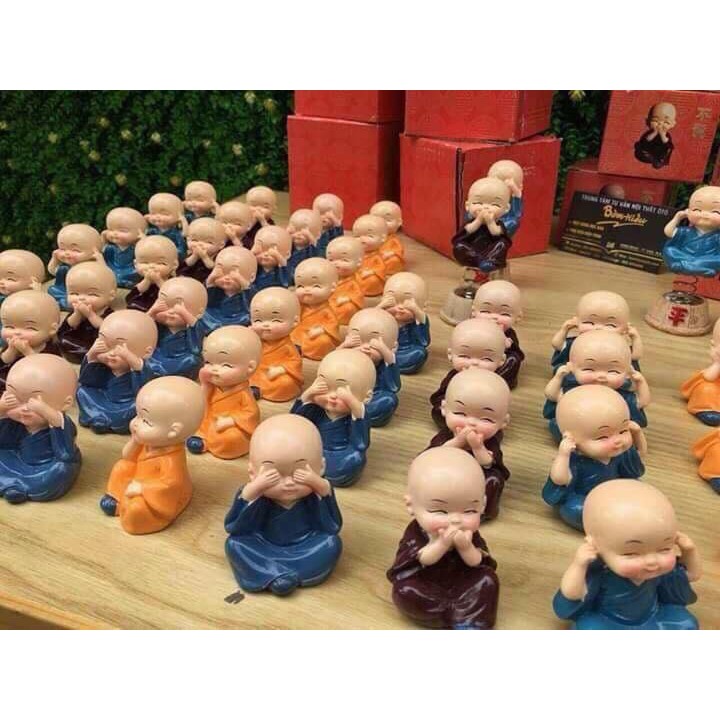 [Rẻ Nhất] Set 4 Tượng Phật Phong Thủy, Tượng Tứ Không (Có Hộp) | BigBuy360 - bigbuy360.vn