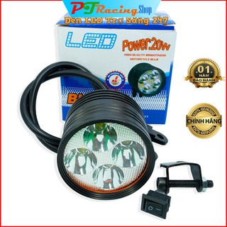 Đèn led trợ sáng l4 ngắn 3 chế độ , tích hợp passing chính hãng