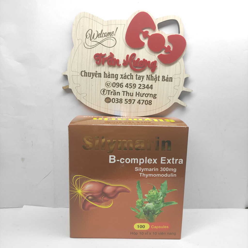 Silymarin B-Complex Extra Nâu - Hộp 100 Viên