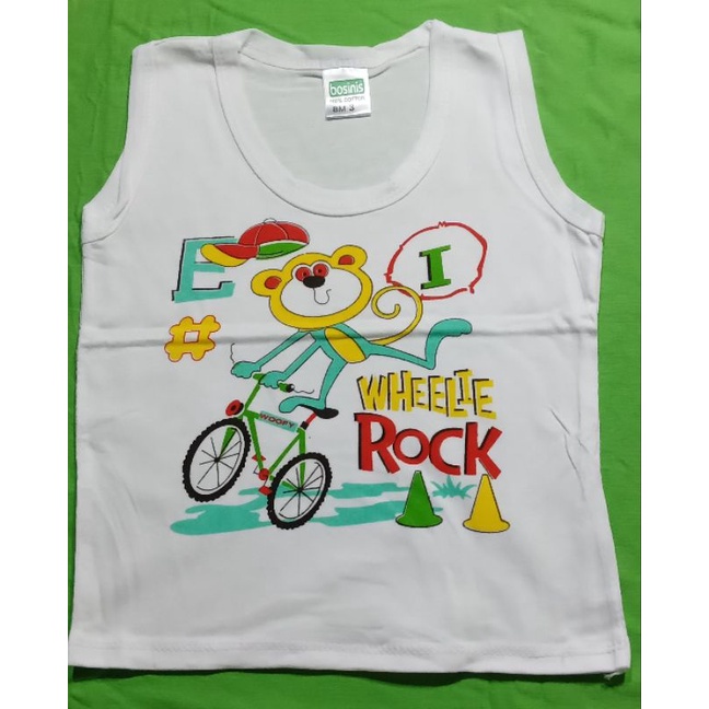 Áo ba lỗ viền trắng & viền màu sơ sinh 100% cotton