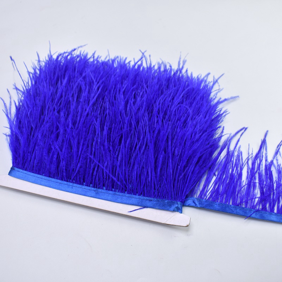 Dây Ruy Băng Lông Đà Điểu 1m 8-10cm Trang Trí Tiệc Cưới