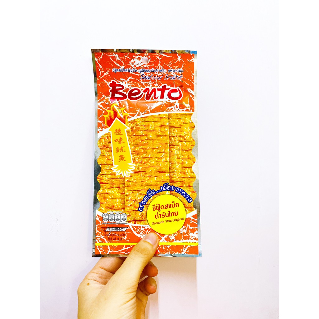 Mực tẩm Bento Thái Siêu Cay