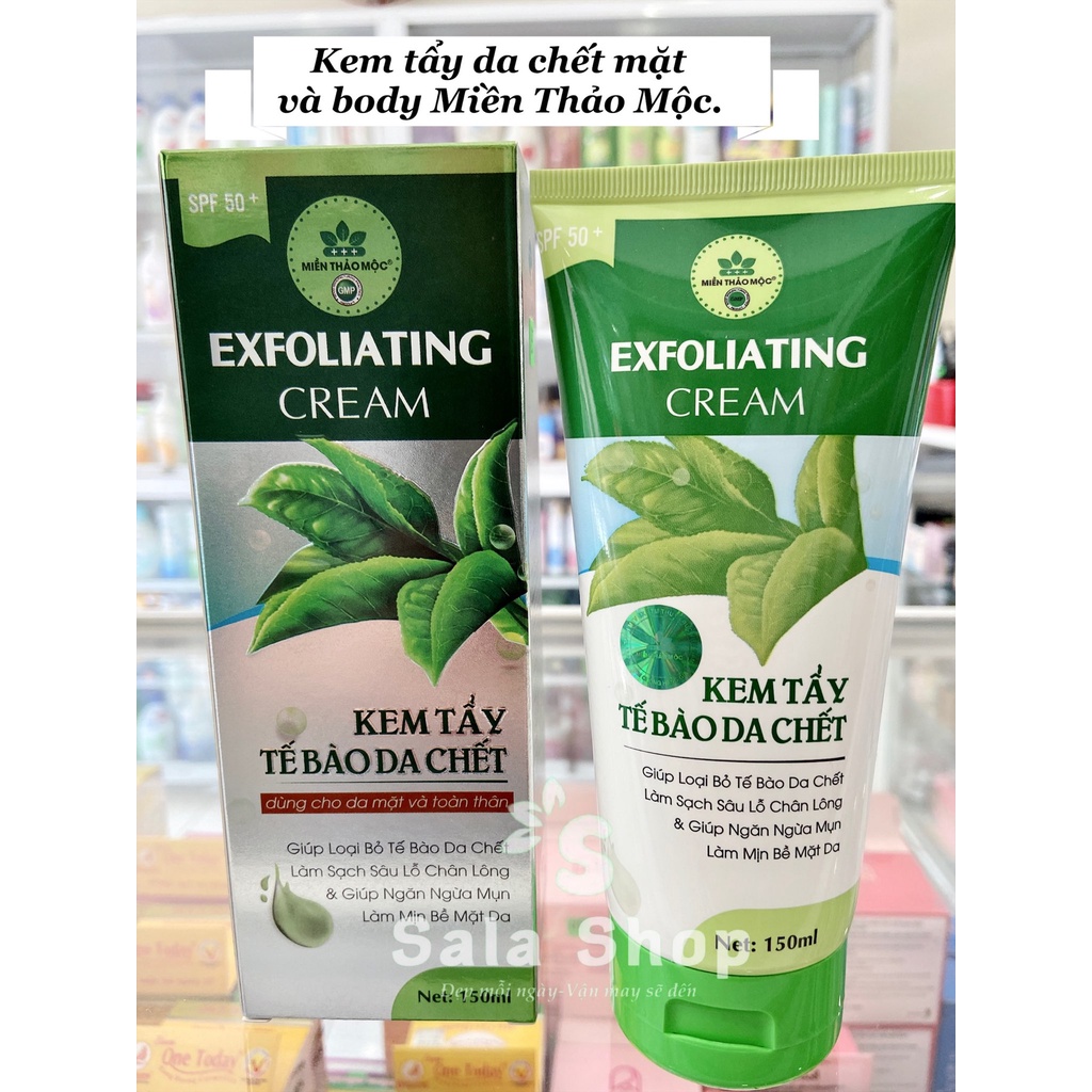 Kem Tẩy Tế Bào Chết Miền Thảo Mộc 150ml