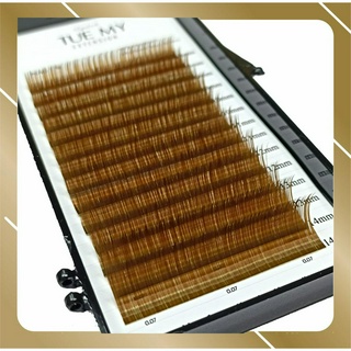 Nâu Tây 0.07 Mix Size - Mi Lụa Màu Classic (14 line)