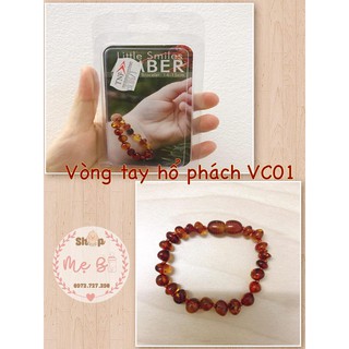 Vòng tay hổ phách Little Smiles AMBER Úc