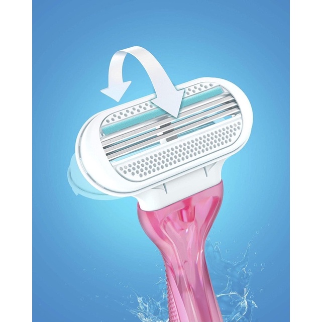 Dao Cạo Nữ Gillette Venus Sensitive Plus 3 lưỡi