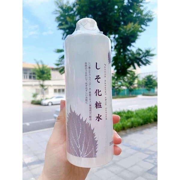 Nước Hoa Hồng - Toner dưỡng da Tía Tô HNK Nhật Bản 500ml 111021