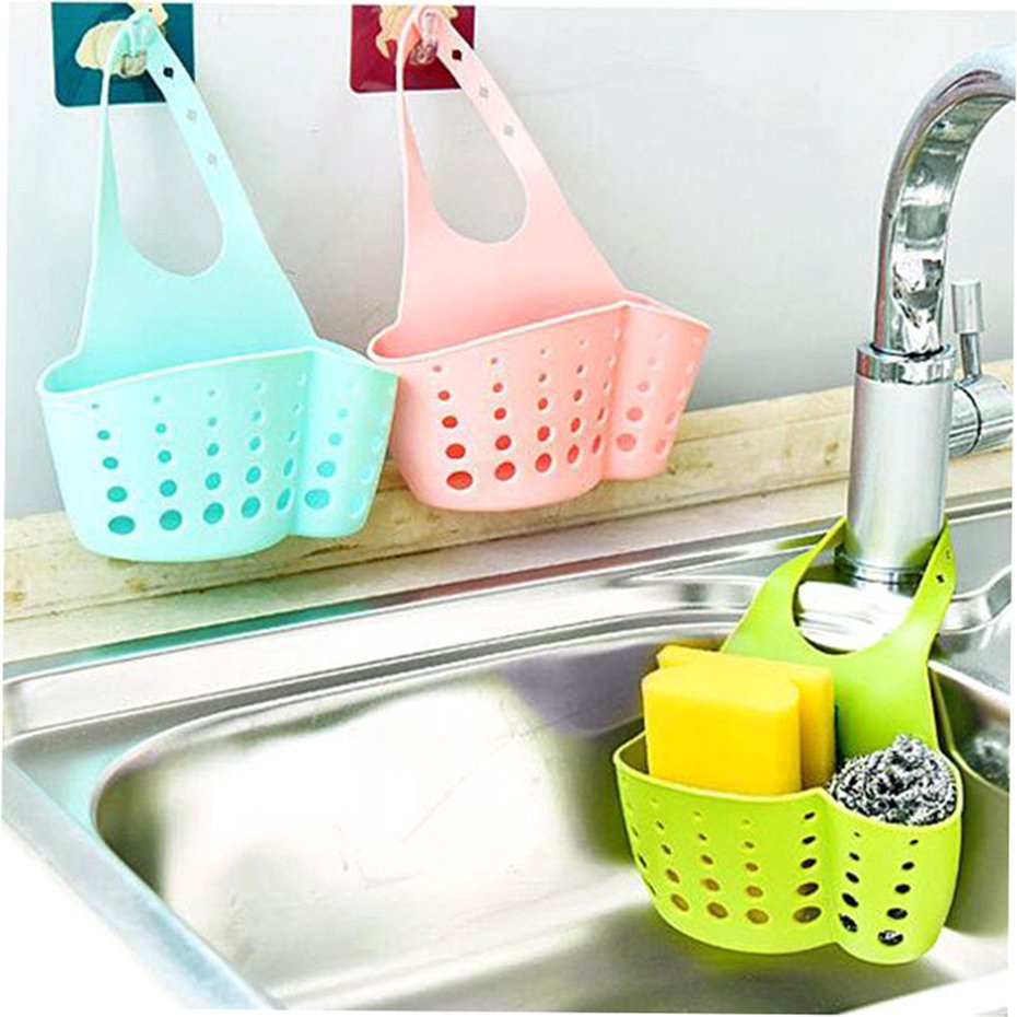 Giỏ Nhựa Treo Bồn Rửa Chén Đựng Đồ