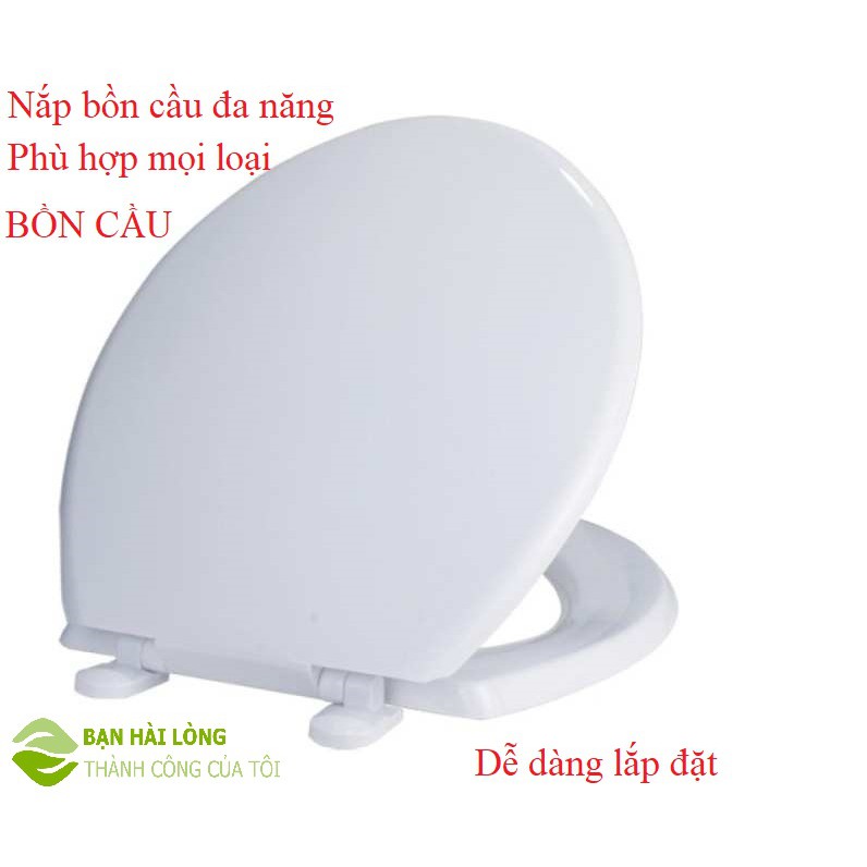 [SALE]Nắp bồn cầu ASICO - 06 nhựa Plastic (Phù hợp với mọi loại bồn cầu....