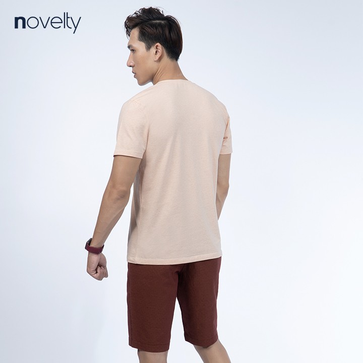 Áo thun nam Novelty cổ tim 190223