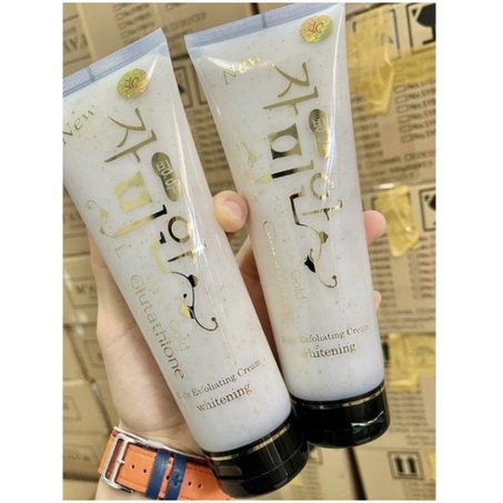 Kem Tẩy Tế Bào Chết Hàn Quốc có hạt massage L-GLUTATHIONE 300ml - BHSL