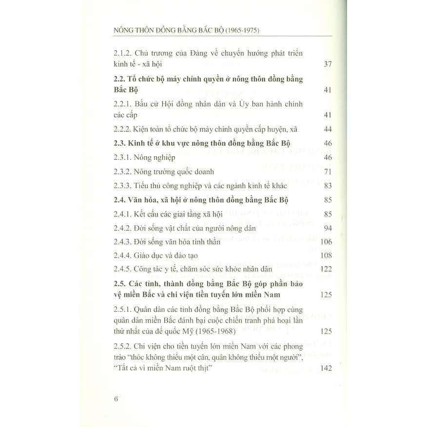 Sách - Nông Thôn Đồng Bằng Bắc Bộ (1965 - 1975)