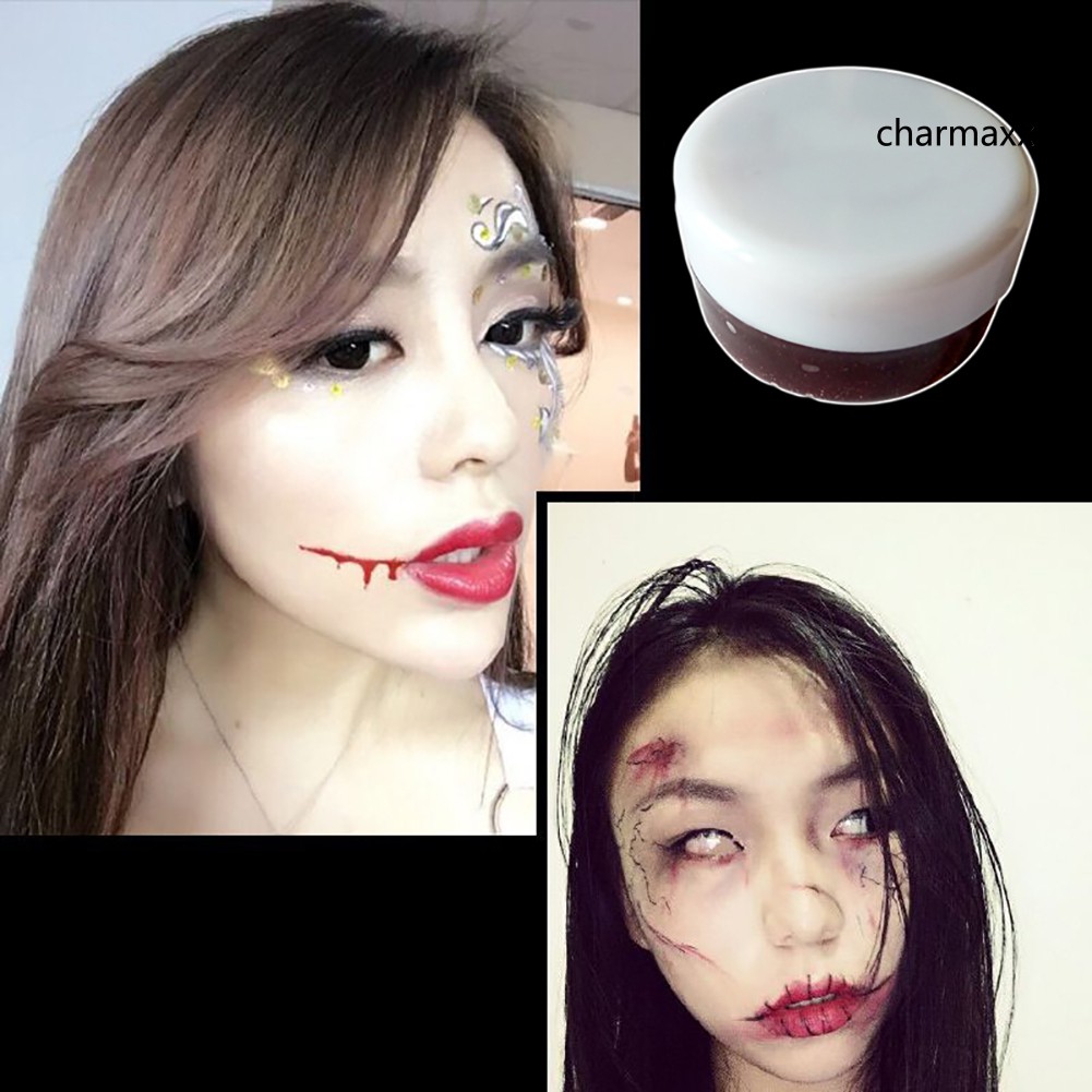 (hàng Mới Về) Lọ Máu Giả 10 / 20 / 50 / 100g Dùng Hóa Trang Halloween