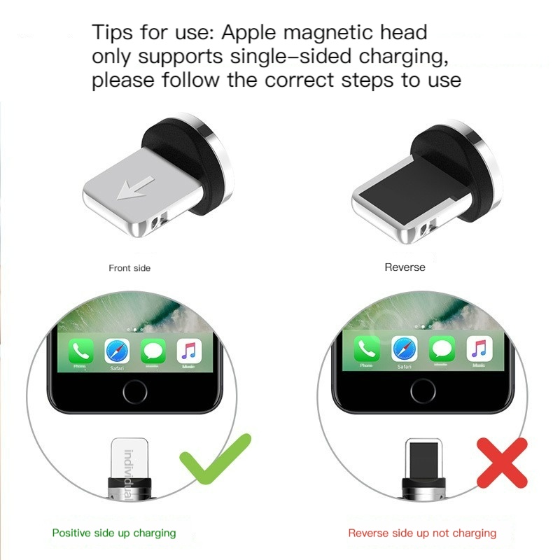 Cáp Sạc Nhanh Type-c Nam Châm Xoay 360 Độ Tiện Dụng Cho Android
