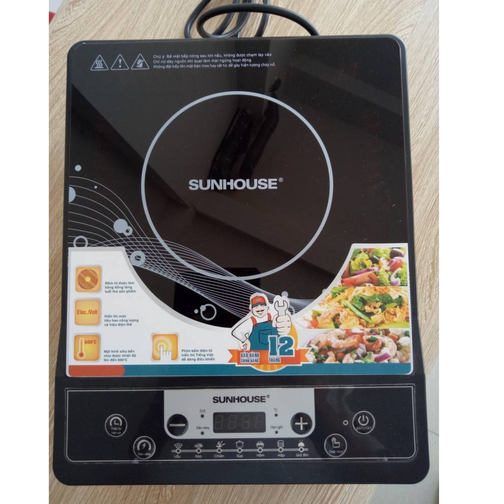Bếp từ cơ SUNHOUSE SHD6149 tặng kèm nồi lẩu