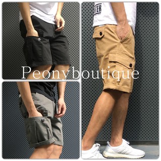 Quần Ngố Kaki Túi Hộp Nam [FREESHIP] 🌸 Short lửng cao cấp màu ĐEN | BE | RÊU hàng vnxk SIÊU HOT 🌸